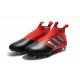 Nouveau Adidas Ace17+ Purecontrol FG/AG Chaussures de Football Blanc Rouge Noir