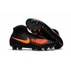 Nouvelles Crampons foot Nike Magista Obra II FG Noir Orange