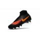 Nouvelles Crampons foot Nike Magista Obra II FG Noir Orange