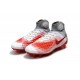 Nouvelles Crampons foot Nike Magista Obra II FG Blanc Rouge