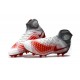 Nouvelles Crampons foot Nike Magista Obra II FG Blanc Rouge