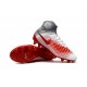 Nouvelles Crampons foot Nike Magista Obra II FG Blanc Rouge