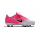 Nike Mercurial Vapor XI Tech Craft FG Chaussures De Foot 2017 Rose Blanc Noir 