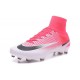 Chaussure de Cristiano Ronaldo Nike Mercurial Superfly 5 Tech Craft FG Rose Blanc Noir 