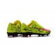 Nike Mercurial Vapor XI Tech Craft FG Chaussures De Foot 2017 Peau de serpent Rose Jaune