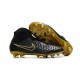 Crampons De Foot Nike Magista Obra II FG Or Noir