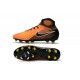 2017 Crampons Foot Nike Magista Obra 2 FG Orange Jaune Noir