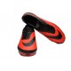 Pas Cher Crampons Nike Hypervenom Phantom FG Rouge Noir