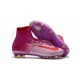 Chaussure de Cristiano Ronaldo Nike Mercurial Superfly 5 Tech Craft FG Rose Blanc Rouge