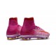 Chaussure de Cristiano Ronaldo Nike Mercurial Superfly 5 Tech Craft FG Rose Blanc Rouge