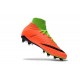 Crampon de Foot 2017 Nike HyperVenom Phantom 3 FG Pas Cher Vert Noir Orange