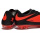 Pas Cher Crampons Nike Hypervenom Phantom FG Rouge Noir