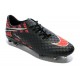 Coupe du monde 2014 Crampons Nike Hypervenom Phantom FG Noir Rouge Pack de Réflexion