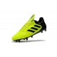 Chaussures de Foot Pas Cher Adidas Copa 17+ FG Jaune Noir