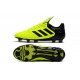 Chaussures de Foot Pas Cher Adidas Copa 17+ FG Jaune Noir