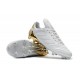 Chaussures de Foot Pas Cher Adidas Copa 17+ FG Or Blanc
