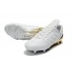 Chaussures de Foot Pas Cher Adidas Copa 17+ FG Or Blanc