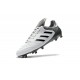 Crampon Foot 2017 - Adidas Copa 17.1 FG Pas Cher Blanc Gris Noir