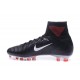 Nouveau Chaussures de Foot Nike Mercurial Superfly V FG Noir Blanc Rouge