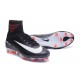 Nouveau Chaussures de Foot Nike Mercurial Superfly V FG Noir Blanc Rouge