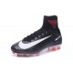 Nouveau Chaussures de Foot Nike Mercurial Superfly V FG Noir Blanc Rouge