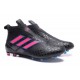 Nouveau Adidas ACE 17+ Purecontrol FG Chaussure de Foot Noir Rose Bleu