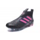 Nouveau Adidas ACE 17+ Purecontrol FG Chaussure de Foot Noir Rose Bleu