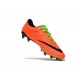 Chaussure de Foot Nike Hypervenom 3 FG Pas Cher Vert Noir Orange