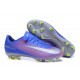 Nike Mercurial Vapor XI FG Argent Bleu Rose Crampon de Foot Pas Cher