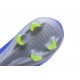 Nike Mercurial Vapor XI FG Argent Bleu Rose Crampon de Foot Pas Cher