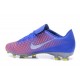 Nike Mercurial Vapor XI FG Argent Bleu Rose Crampon de Foot Pas Cher