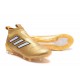 Chaussure Adidas Ace 17 Purecontrol FG Crampons Foot Pas Cher Or Blanc