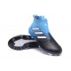 Chaussure Adidas Ace 17 Purecontrol FG Crampons Foot Pas Cher Noir Bleu