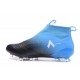 Chaussure Adidas Ace 17 Purecontrol FG Crampons Foot Pas Cher Noir Bleu