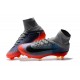 Nouvelle mercurial 2017 - Chaussure de Foot CR7 Mercurial Superfly V FG Pas Cher Gris Cool Hematite Loup