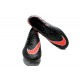 Coupe du monde 2014 Crampons Nike Hypervenom Phantom FG Noir Rouge Pack de Réflexion