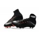 Nouvelle Chaussures de Foot Nike HyperVenom Phantom 3 FG Pas Cher Noir Argent Anthracite