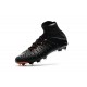 Nouvelle Chaussures de Foot Nike HyperVenom Phantom 3 FG Pas Cher Noir Argent Anthracite