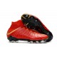 Crampon de Foot Soldes - Nike HyperVenom Phantom III FG Or Rouge