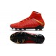 Crampon de Foot Soldes - Nike HyperVenom Phantom III FG Or Rouge