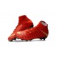 Crampon de Foot Soldes - Nike HyperVenom Phantom III FG Or Rouge