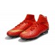 Crampon de Foot Soldes - Nike HyperVenom Phantom III FG Or Rouge