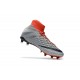 Nouveau Crampon Nike HyperVenom Phantom 3 FG Gris Loup Violet Dynastie Max Orange