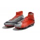 Nouveau Crampon Nike HyperVenom Phantom 3 FG Gris Loup Violet Dynastie Max Orange