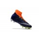 Crampon de Foot Soldes - Nike HyperVenom Phantom III FG Orange Bleu