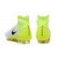 Chaussure de Foot Nike Magista Obra II FG Pas Cher Blanc Noir Volt