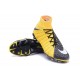 Chaussure de Foot Nike Hypervenom 3 Pas Cher Pour Homme Jaune Noir