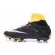 Chaussure de Foot Nike Hypervenom 3 Pas Cher Pour Homme Jaune Noir