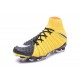 Chaussure de Foot Nike Hypervenom 3 Pas Cher Pour Homme Jaune Noir