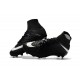 Nouvelle Crampon de Foot Nike HyperVenom Phantom III FG Noir Blanc